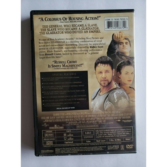 DVD Gladiator - Picture 2 of 3